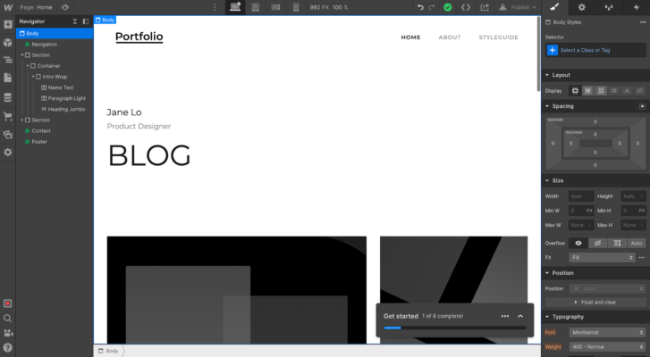 webflow公開手順