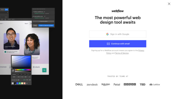 webflow公開手順