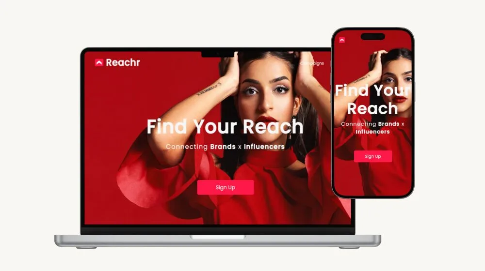 Reachr(企業とインフルエンサーのマッチングアプリ)