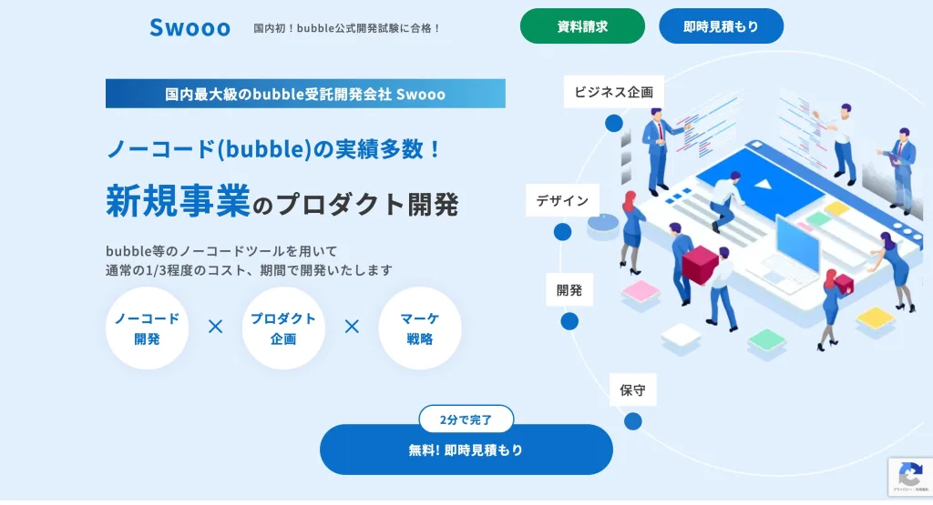 モバイルアプリの開発は「Swooo」にお任せください!